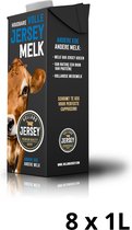 Holland Jersey - Volle Houdbare Jersey Melk - 8x1 ltr - Barista - Opschuimmelk - Opschuimermelk