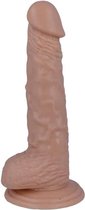 Mr. Intense - dildo - dildo vibrator - dildo vrouwen - dildo mannen - dildo anaal - dildo xxl  - beige - flexibel - 18,5cm Ø 3,2cm / sex / erotiek toys