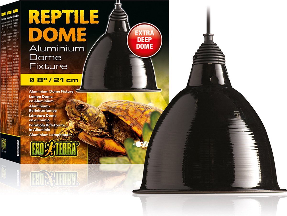 Exo Terra - Reptile Dome large - 160W - L - 21,5x23,5x21,5 cm - Exo Terra