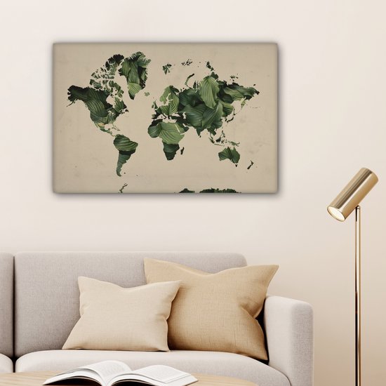 140*100Cm Kaart Van De Wereld Vintage Niet-geweven... - Vicedeal