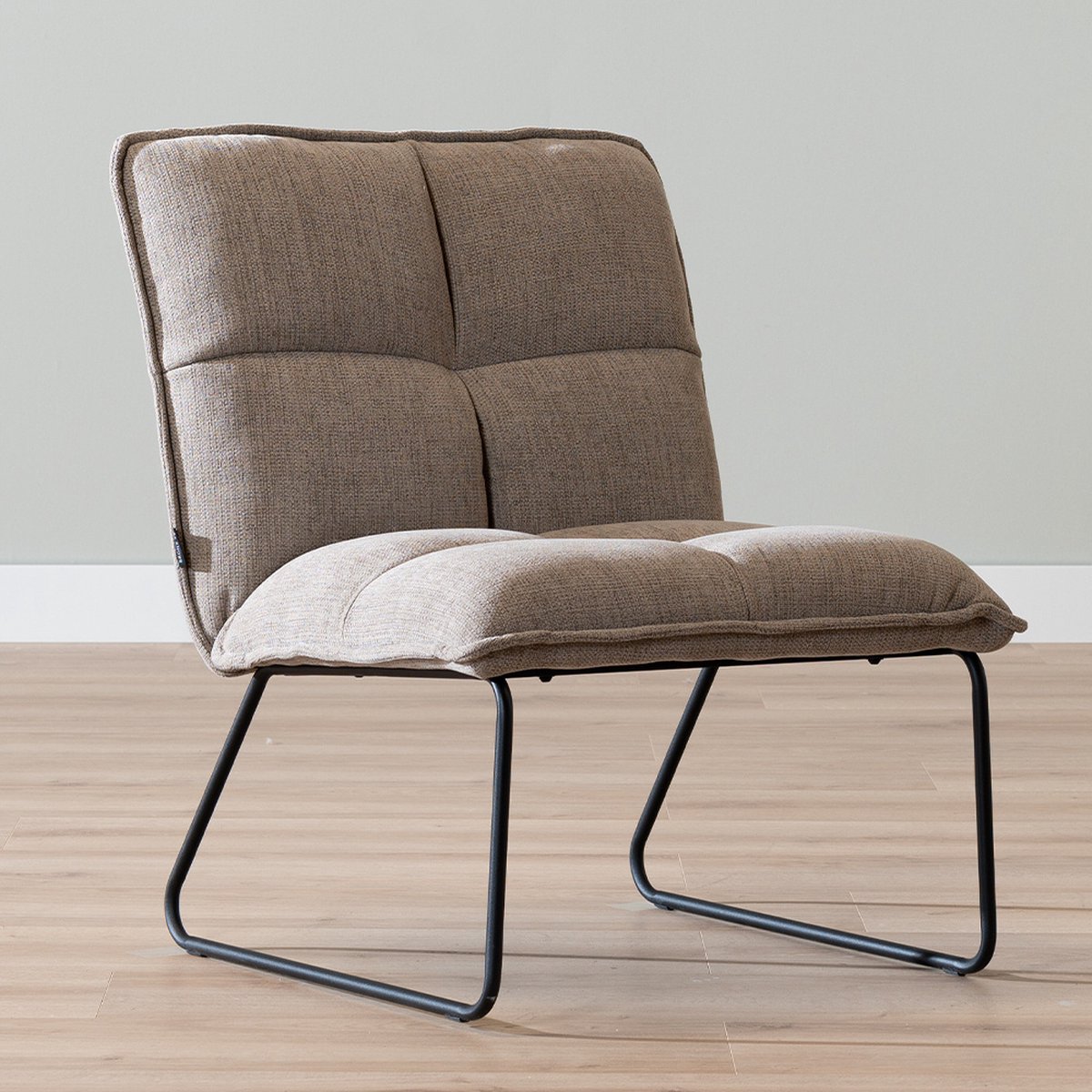 Bronx71® Scandinavische fauteuil Joran taupe