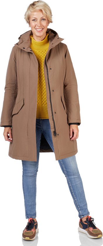 Imperméable d'hiver Orlando taupe