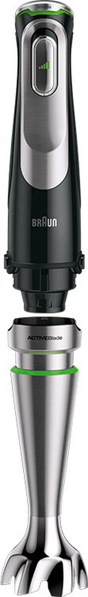 Braun MultiQuick 5 Vario MQ 5035 Sauce staafmixer, 750 W, 3-delige accessoireset, EasyClick System, PowerBell technologie