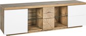 FARADA - TV-meubel - Lichte houtkleur - MDF