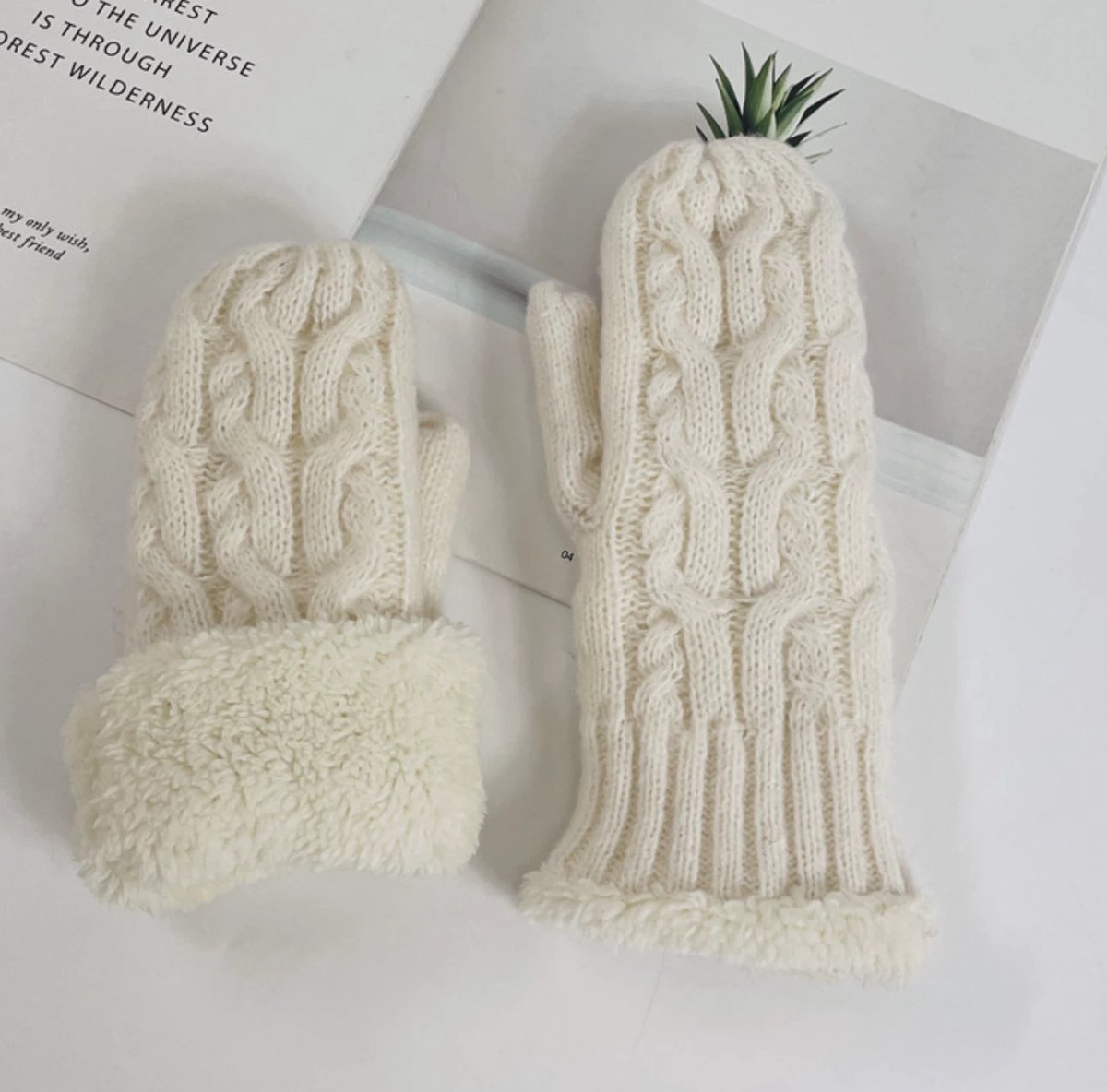 UMIPUBO 5-delige set muts sjaal fleece voering handschoenen, gebreide pompon muts dames winter lange sjaals oorwarmers warm antislip handschoenen sokken 5-in-1, Donkergrijs, One Size