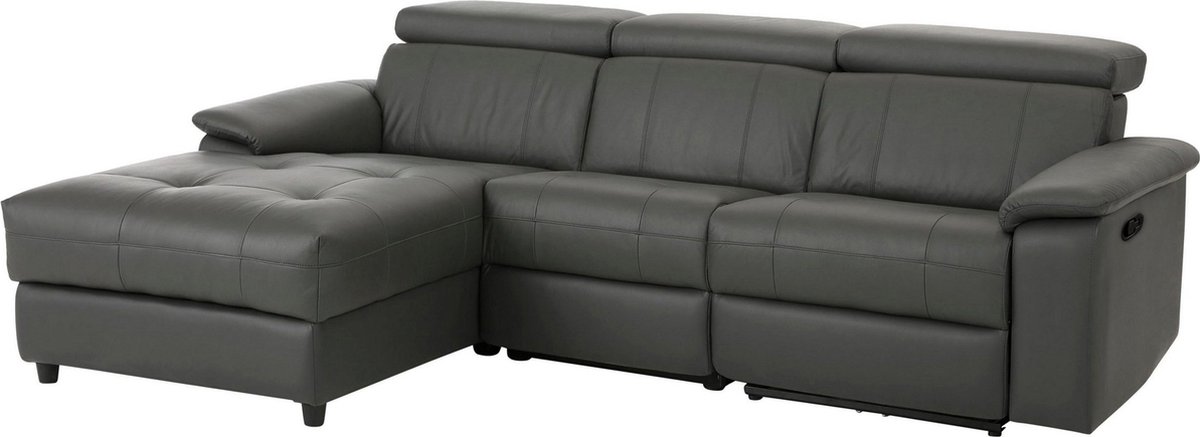 Notio Living Tanaro-Chaiselong Rechts - Handmatig Grijs