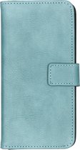 iMoshion Hoesje Geschikt voor Samsung Galaxy A10 Hoesje Met Pasjeshouder - iMoshion Luxe Bookcase - Lichtblauw