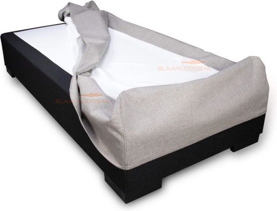 Slaaploods.nl Boxspring Hoes - 120 x 210 cm - Hoogte 30 cm - Zand I22