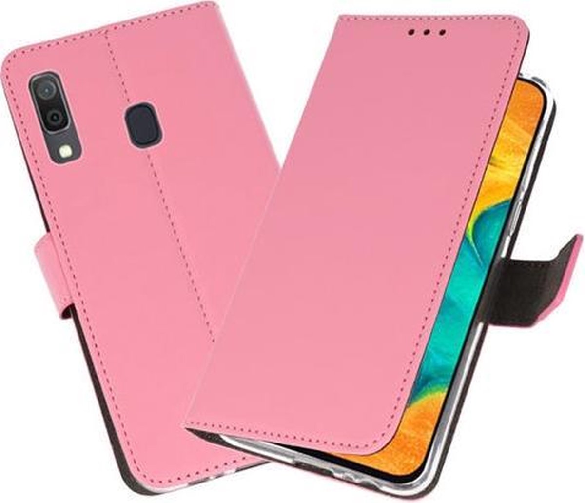 Bestcases Pasjeshouder Telefoonhoesje Samsung Galaxy A30 - Roze