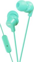 JVC HA-FR15-Z-EF - In-ear hoofdtelefoon met afstandsbediening en microfoon - Mint Blauw