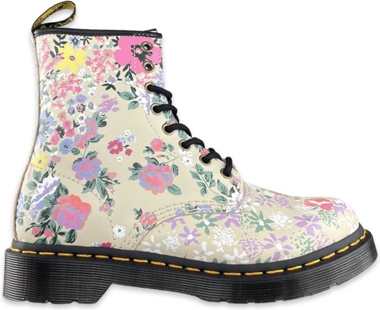 Dr. Martens 1460 PARCHEMIN BEIGE Boots lacets Adultes mi