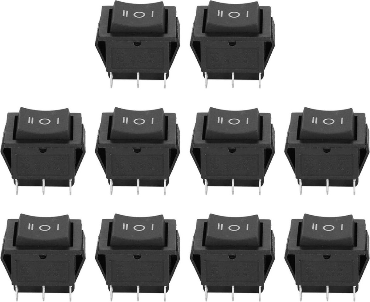 10 ronde tuimelschakelaars voor 6-pins huishoudelijke apparaten - content nodig. .