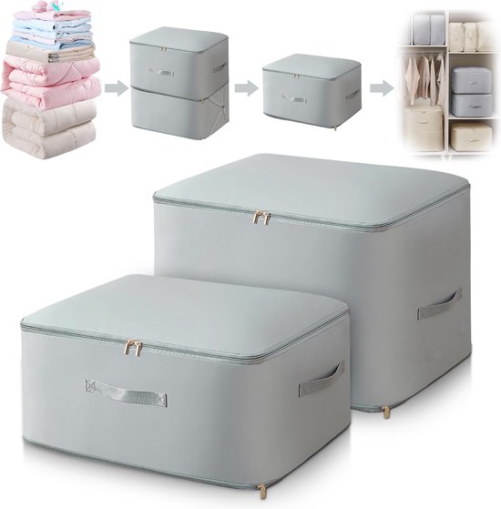 Vacuüm Opbergzakken 60x80cm - Ruimtebesparende Oplossing voor Kleding en Dekbedden