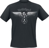 Motörhead Winged Warpig Heren T-shirt - zwart - M