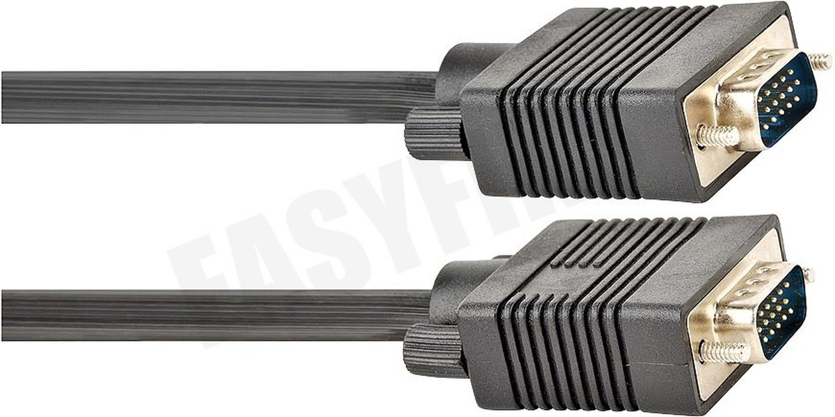 VGA Kabel Male - Male, 1.5 Meter, HD 1680x1050, 15 Polig