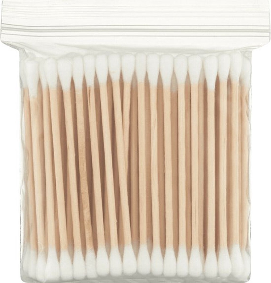 Goedkoopste Knaak Wattenstaafjes Hout - Bamboe - 100 stuks - Ideaal voor Make-up - Wit