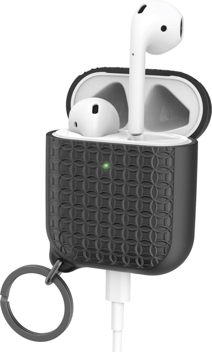 Catalyst Airpods Case met sleutelhanger zwart