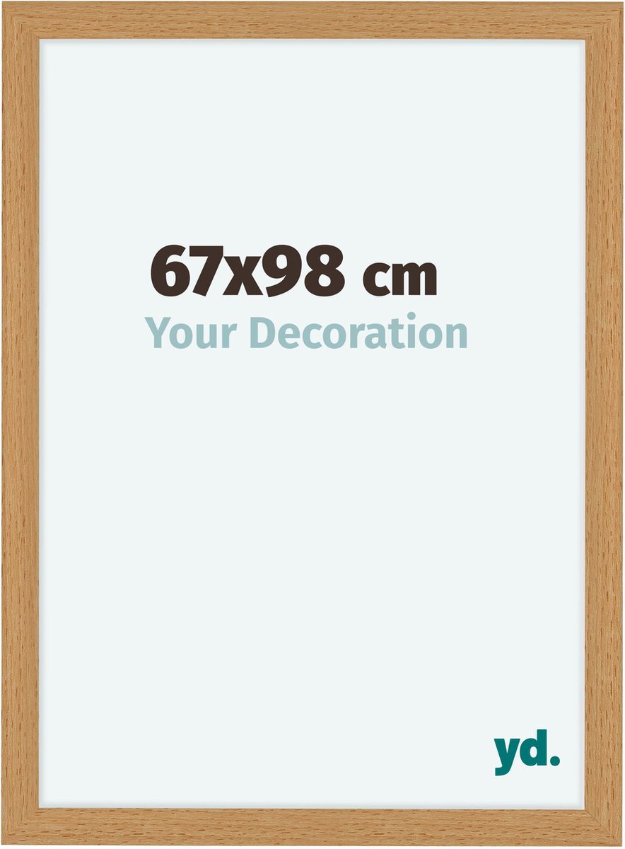 yd. Your Decoration - Fotolijst 67x98 cm - MDF - Beuken - Como