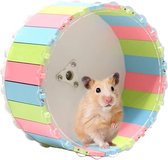 Hamster loopfiets, stil hamsterwiel, hamsterwiel loopwiel voor hamsters, voor chinchilla, egel, gerbils en andere kleine dieren