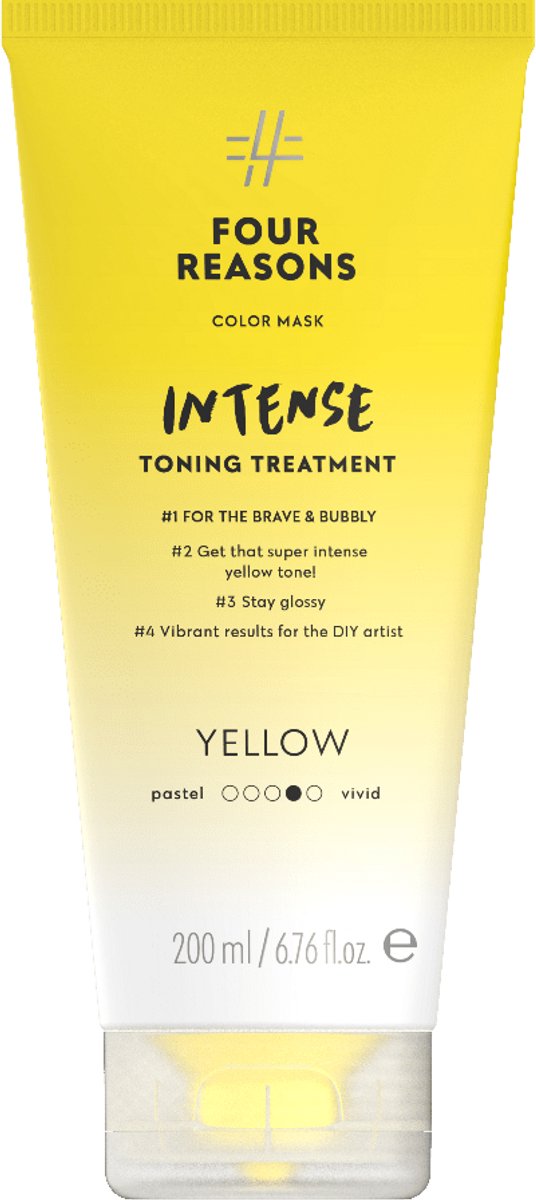 Four Reasons Color Mask Intense Toning Treatment Yellow 200ml