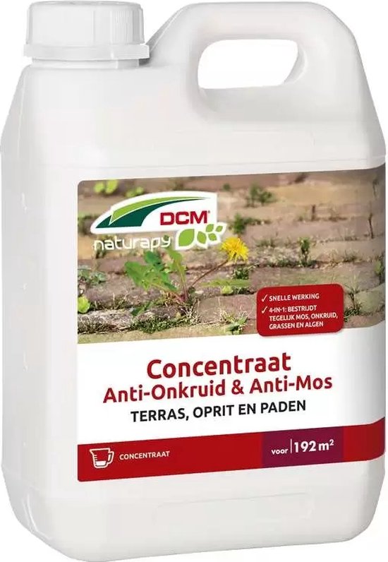 Dcm Naturapy Anti-Onkruid Anti-Mos Terras Concentraat - Algen- Mosbestrijding - 2.5 l van DCM — afbeelding 3