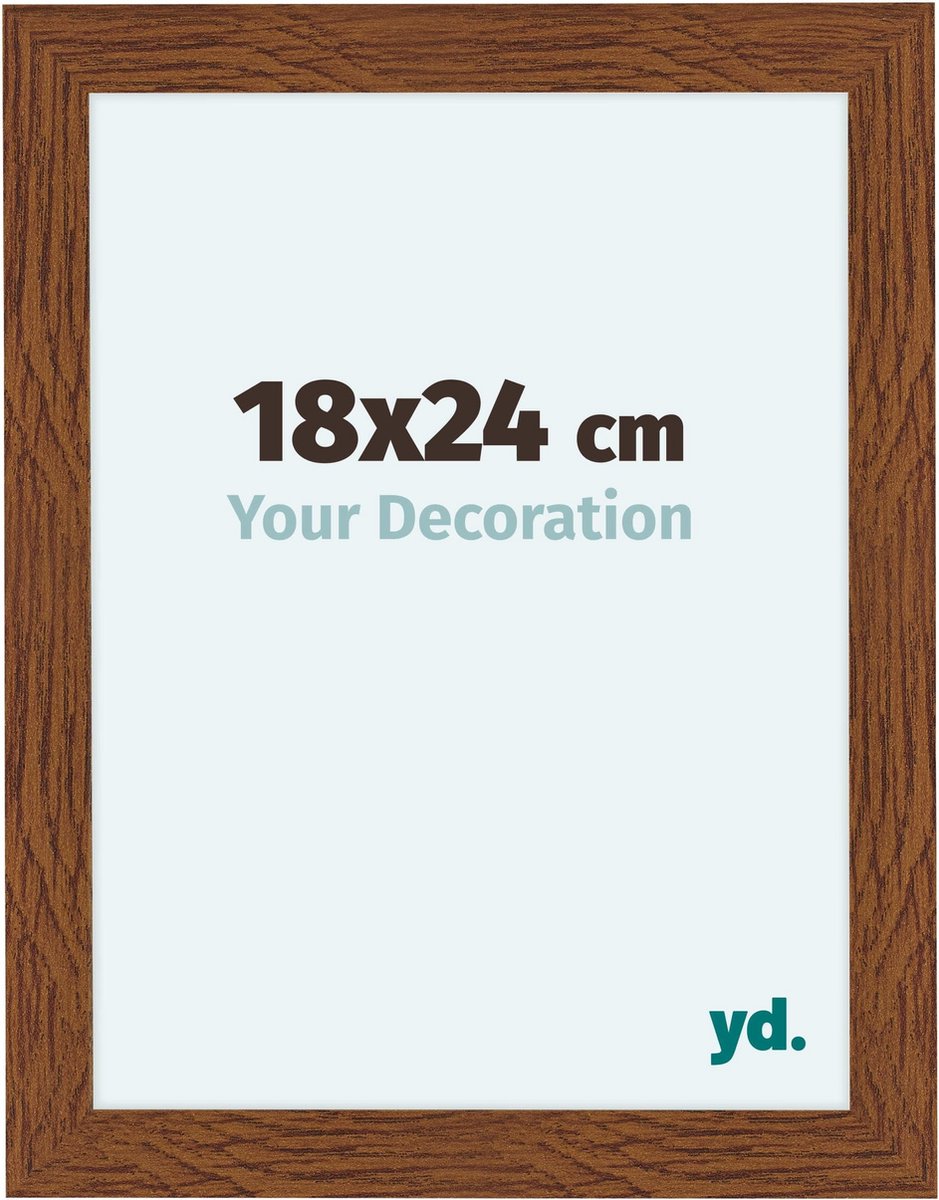 yd. Your Decoration - Fotolijst 18x24 cm - MDF - Eiken Rustiek - Como