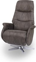 Dode relaxfauteuil in bruin.