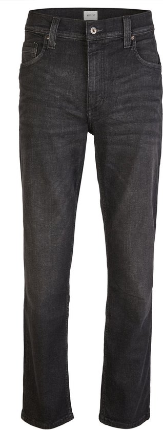Donkergrijze jeans van Mustang met een regular/straight fit.