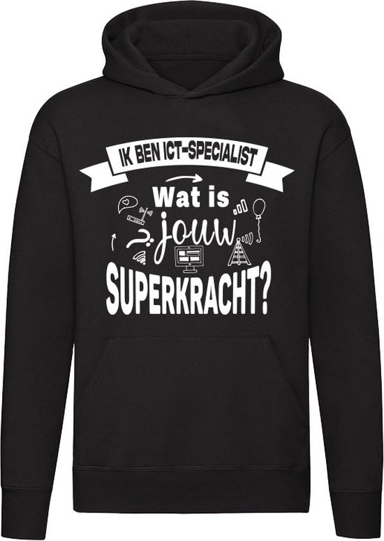 Ik ben ICT-Specialist Hoodie T-shirt - ict - technologie - cadeau - unisex - trui