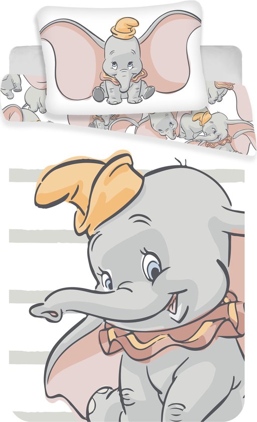 Disney Dumbo Little One BABY Dekbedovertrek – 100×135 cm