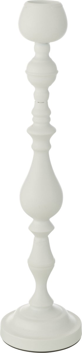 J-Line kandelaar Monarchy - metaal - wit - large