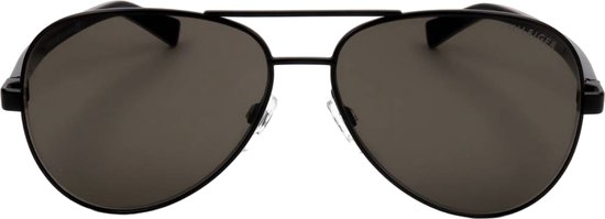Tommy Hilfiger TH 1921/RE/S 003/IR Zonnebril - Dames - Heren - Zwart van Merkloos — afbeelding 3
