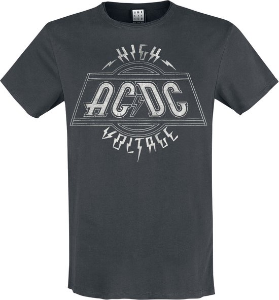 AC/DC Amplified Collection - High Voltage T-shirt actraciet M | bol