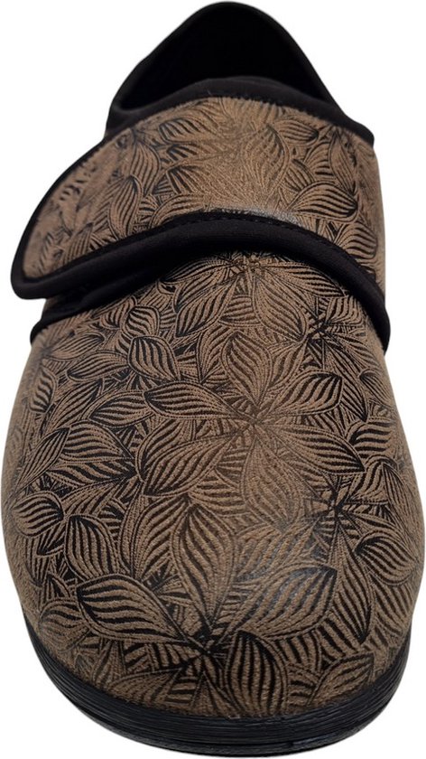 Babouche Geneve 2 imprimé taupe Q fit pointure 40