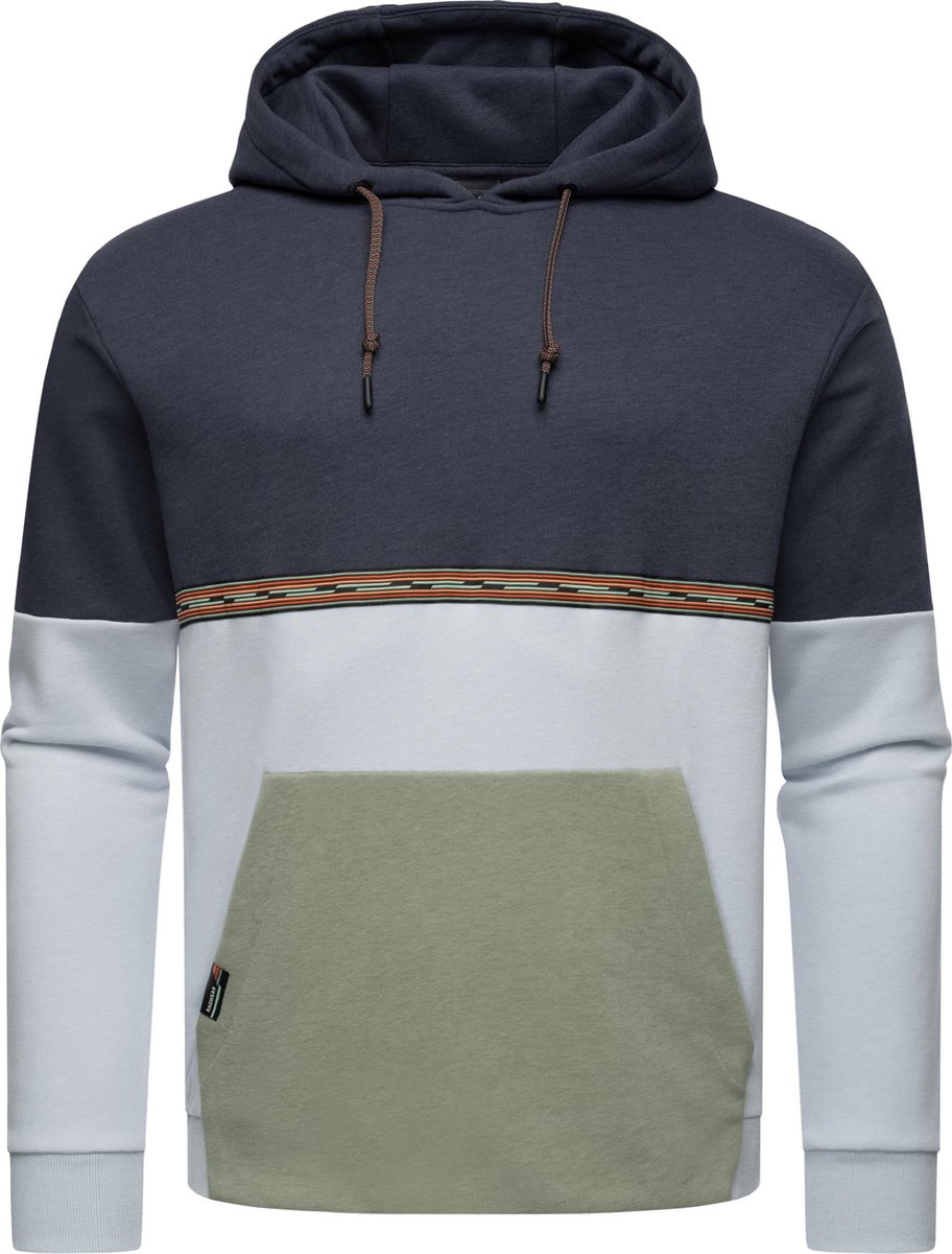 Ragwear heren capuchon Blocky Hoody