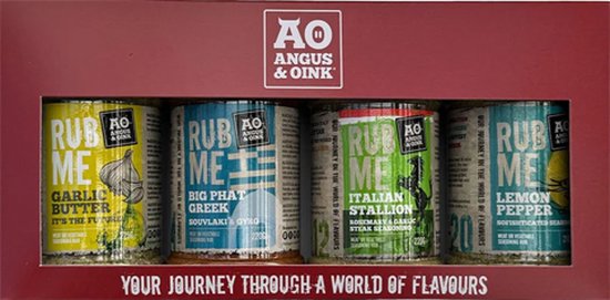 Angus & Oink – Tastes of the Mediterrean Geschenkverpakking