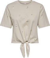 Onlmarie Life S/s Ruching Top Jrs Noos - Groen – OOTD Fashion Store