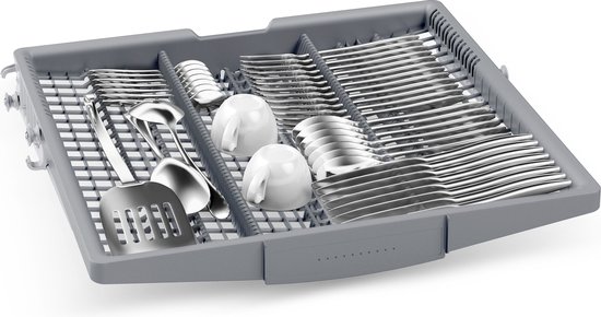 Bosch SMS4EVW08E - Serie 4 - Vaatwasser - Vrijstaande vaatwasser - 60 cm - Wit - Energielabel B - Home Connect - Efficient Dry: verbeterde droogprestaties door de automatisch geopende deur