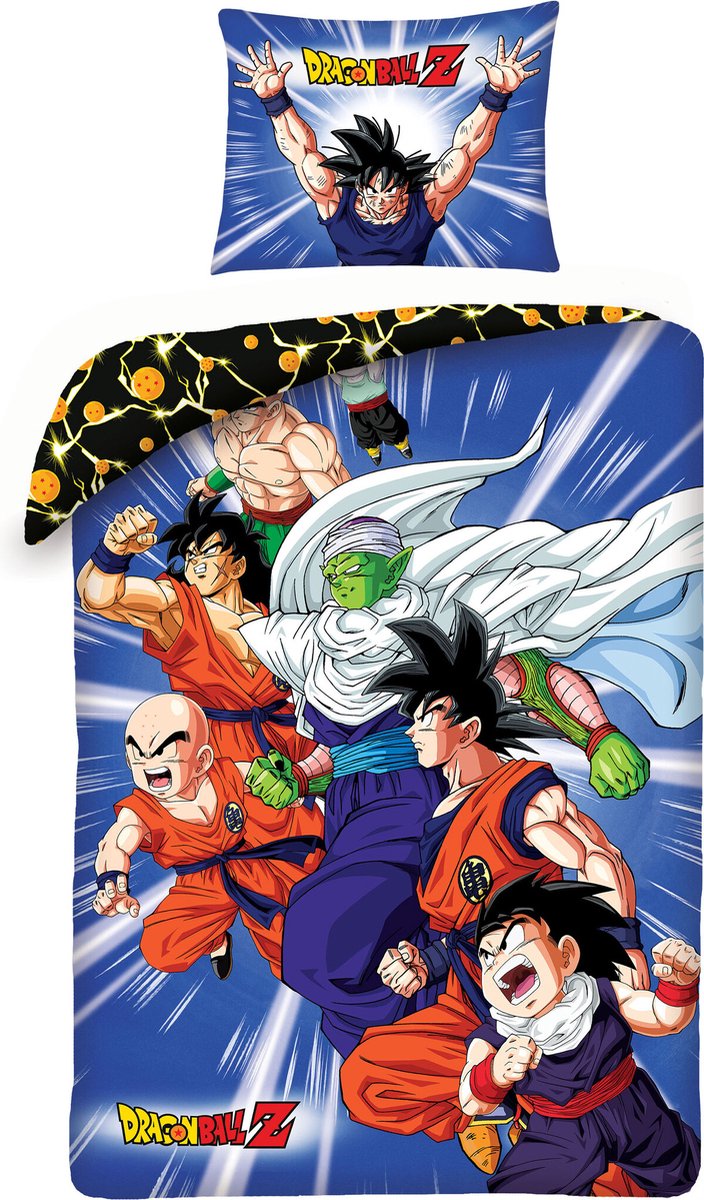 Dragon Ball Z Dekbedovertrek Legend - Eenpersoons - 140 x 200 cm - Katoen