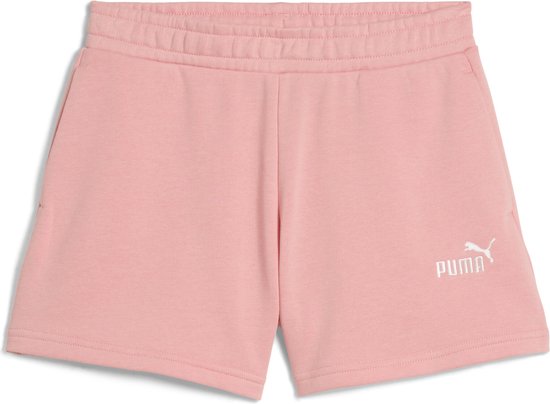 PUMA ESS Small No. 1 Logo Shorts TR G Meisjes sportbroek - Pink Fruit