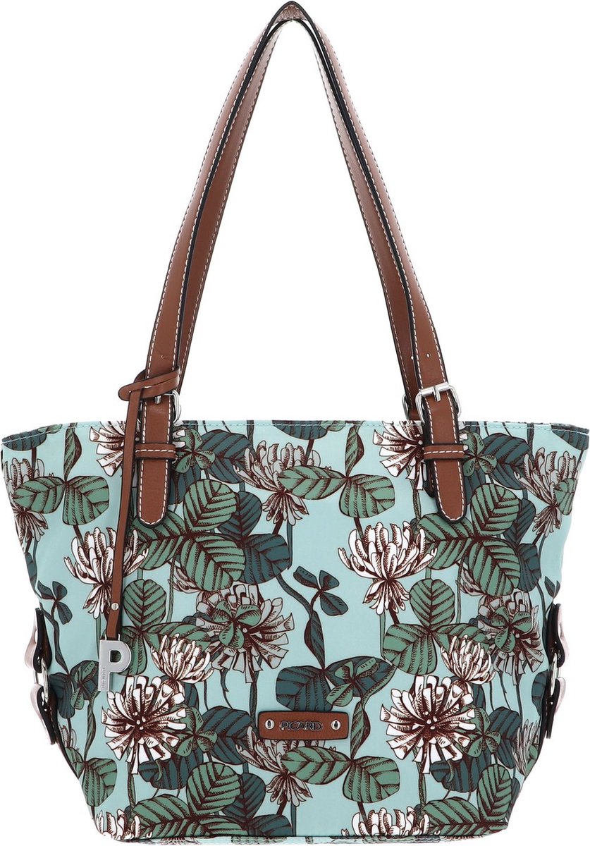 PICARD Schoudertas Sonja Shoulder Bag Flowerbed Turquoise