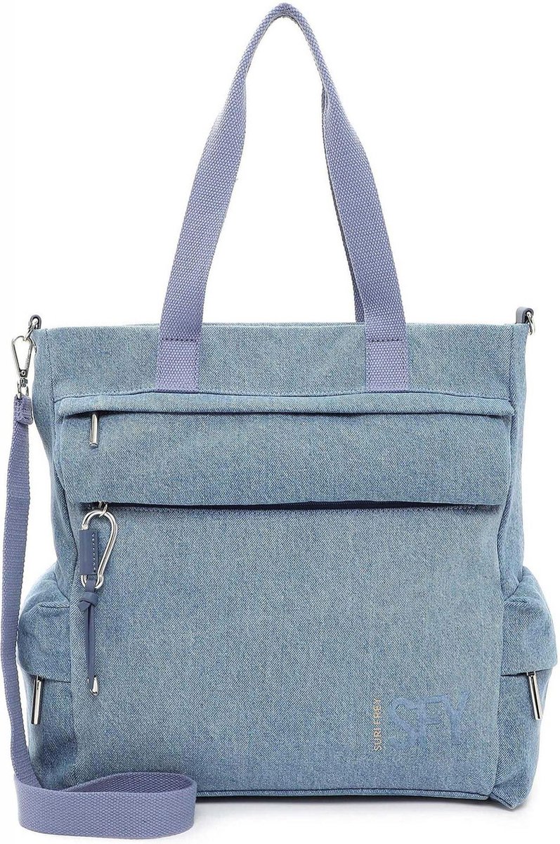 SURI FREY Schoudertas Foxy Shopper Blue Blauw