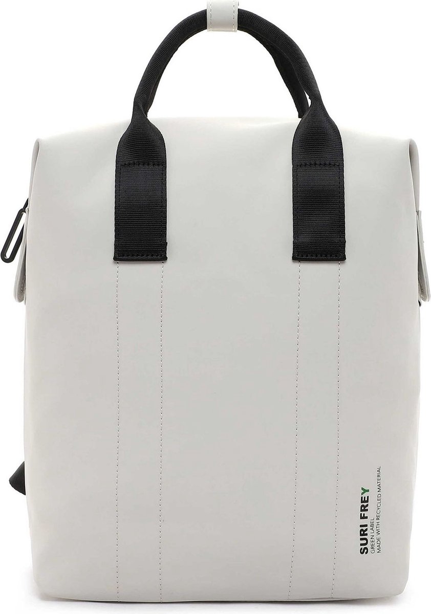 SURI FREY Rugzak SURI Green - Jenny City Backpack Ecru Crème