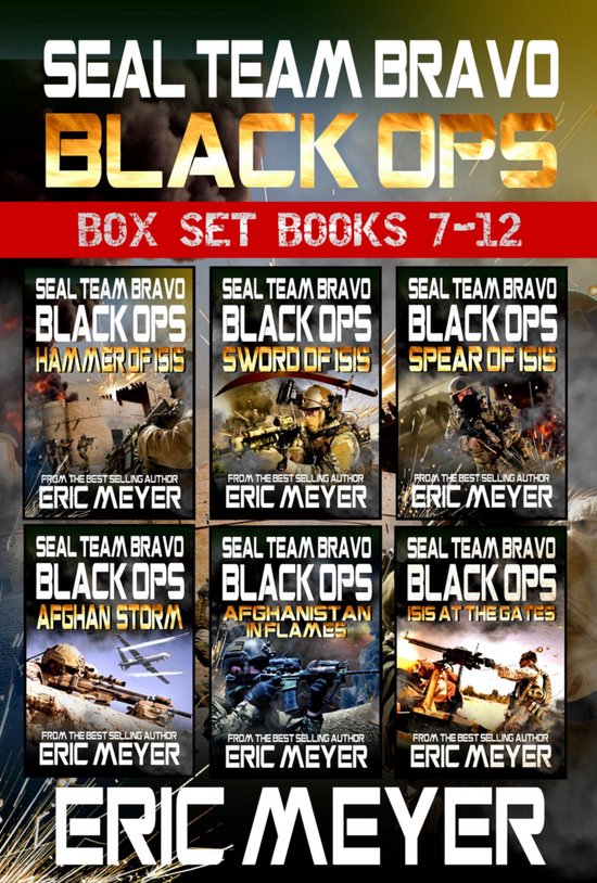 SEAL Team Bravo: Black Ops - Box Set (Books 7-12) - cover