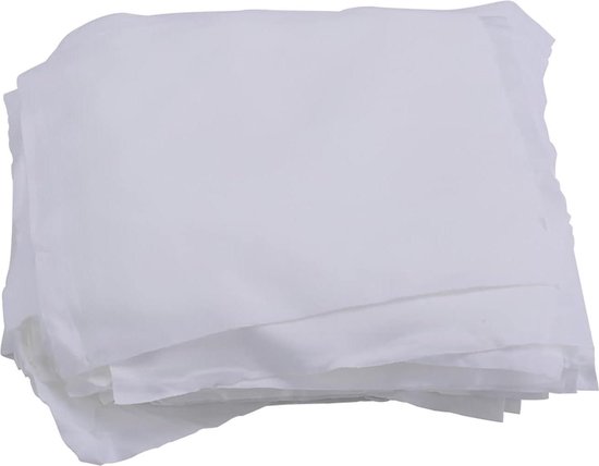 Microfiber Poetsdoeken, 1000st Microfiber Doek Spiegel Poetsdoeken Niet-pluizende Cleanroom Doekjes (wit