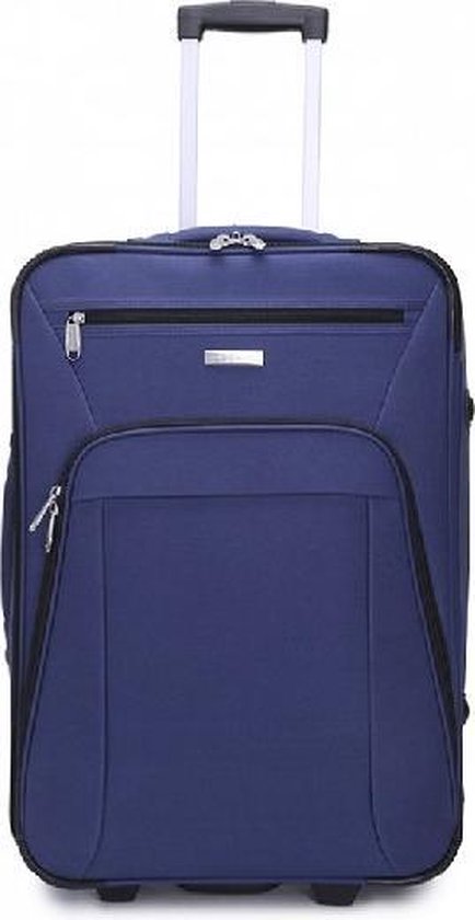 Decent Basic-Line trolley 63 cm – donkerblauw