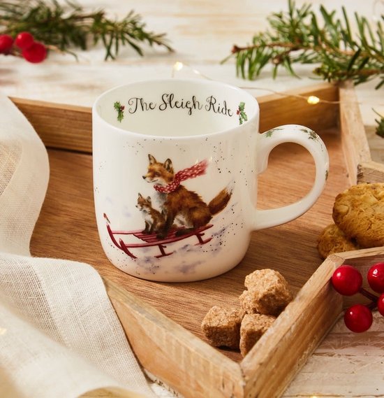 Wrendale - Mok - The Sleigh Ride