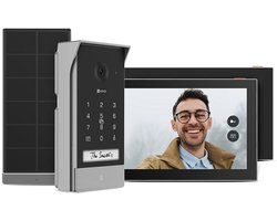 EZVIZ EP7 intercomsysteem 17,8 cm (7') Zwart, Zilver