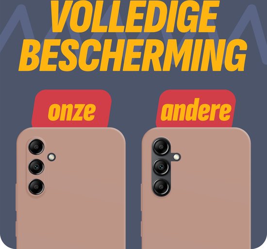 Cazy hoesje geschikt voor Samsung Galaxy A34 Hoesje - Color Backcover - Roze