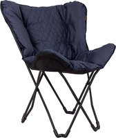 Bol.com Bo-Camp - Industrial - Vlinderstoel - Himrod - Cationic - Blauw aanbieding